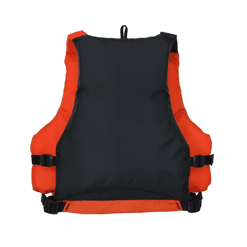 Adult Life Jacket PFD S-M Adjustable Water Safety Vest Durable Polyester Flotation Vest for Boating and Fishing