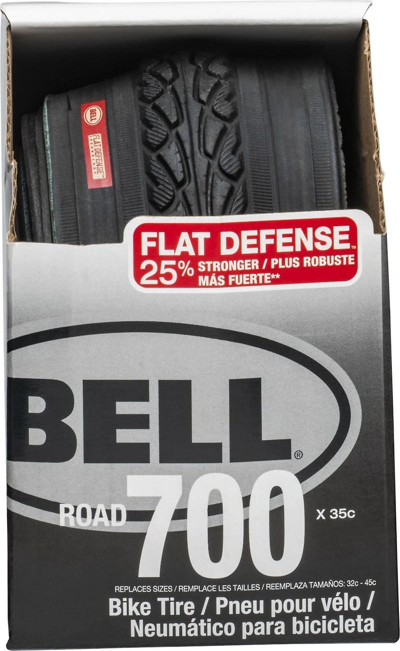 Pneu de route pour velo 700C 32-45C de Bell Sports