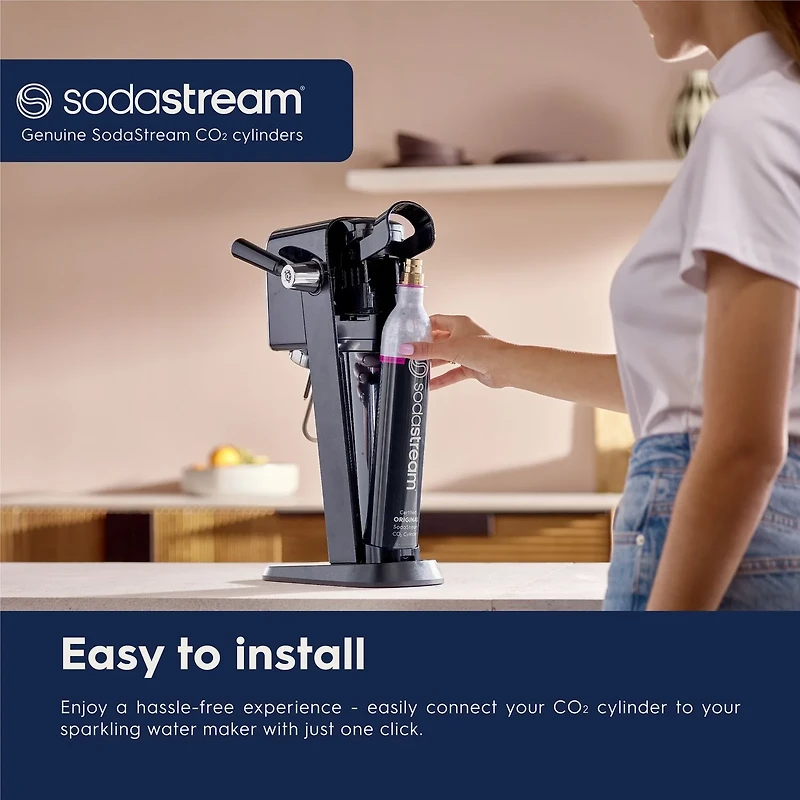 SodaStream 60L CO2 Cylinder, 2pack