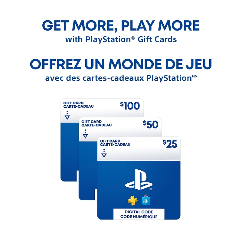 Sony Playstation $150 Gift Card (Code Numérique)