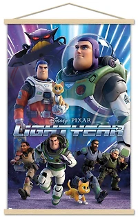 Disney Pixar Lightyear - Group Wall Poster with Magnetic Frame, 22.375" x 34"