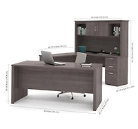 Bestar Logan U-Shaped Desk