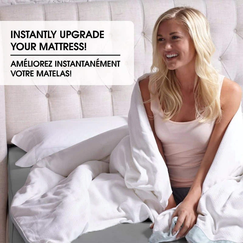 Dream Serenity® 4-inch Slab Mattress Topper - D