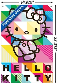 Hello Kitty - Patterns Wall Poster
