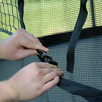 SKYWALKER TRAMPOLINES Game Accessory Kit Only, Bounce Back and Triple Toss Game for Outdoor Trampolines, ASTM, Easy Install, Throwng Practice