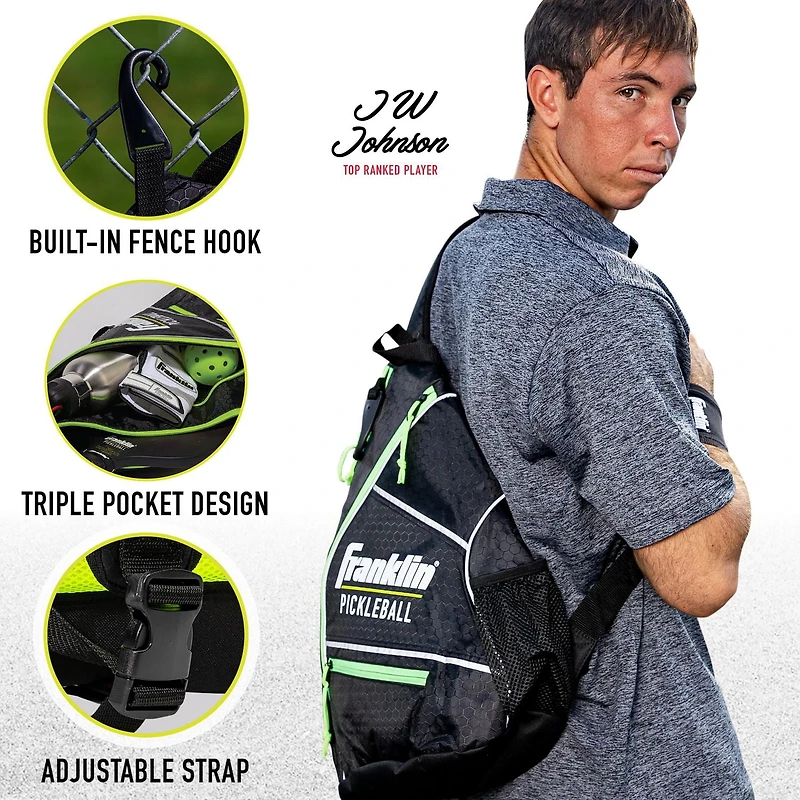 Franklin Sports Pickleball Sling Bag