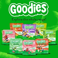 Goodies Sachet Purée de Fruits Pomme, Pêche et Banane pour Enfants 90g