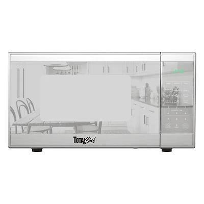 Four à micro-ondes de comptoir Total Chef 1,3 pi³ en acier inoxydable, 1100 W