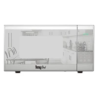 Four à micro-ondes de comptoir Total Chef 1,3 pi³ en acier inoxydable, 1100 W