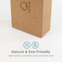 PurEarth Eco Cork Yoga Block