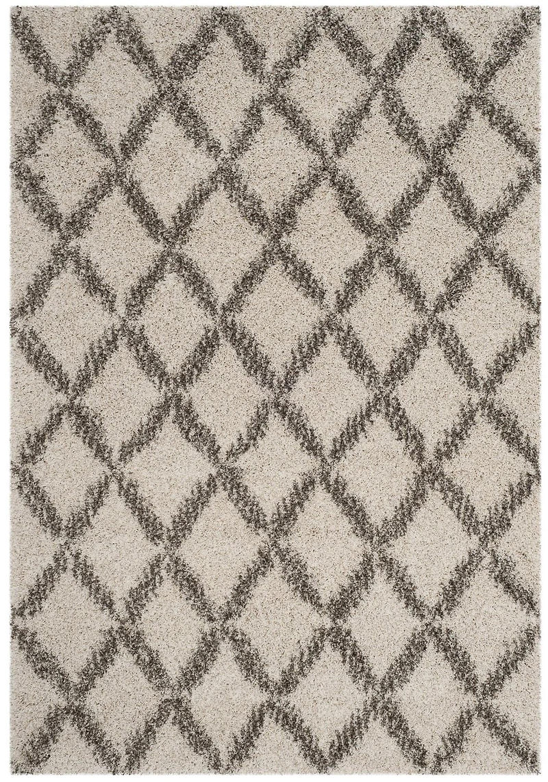 Safavieh Hudson Franklin Tapis Géométrique Diamants Shag