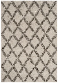 Safavieh Hudson Franklin Tapis Géométrique Diamants Shag