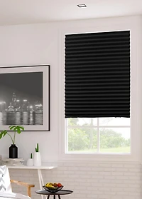 Store en papier plissé sans cordon Mainstays, noir, 91 cm x 183 cm