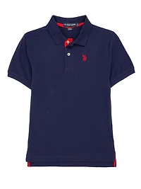 U.S. Polo Assn. À Manches Courtes Pour Garçon