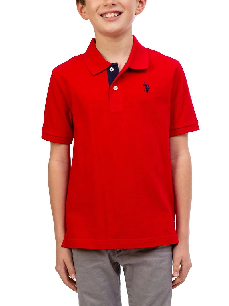U.S. Polo Assn. Boy's Short Sleeve Shirt