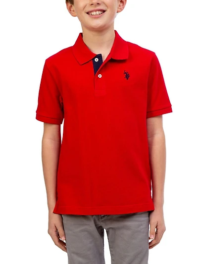 U.S. Polo Assn. Boy's Short Sleeve Shirt