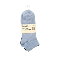 George Women's 3-Pack of Low-Cut Socks