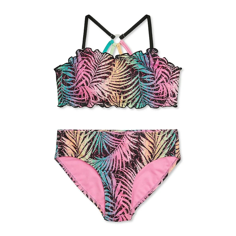 Justice Girls' Multi Strap Bikini 2-Piece Set, Sizes XS-XL