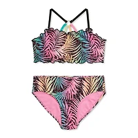Justice Girls' Multi Strap Bikini 2-Piece Set, Sizes XS-XL