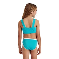 Justice Girls' Colour Block Bikini 2-Piece Set