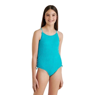 Justice Girls' Textured 1-Piece