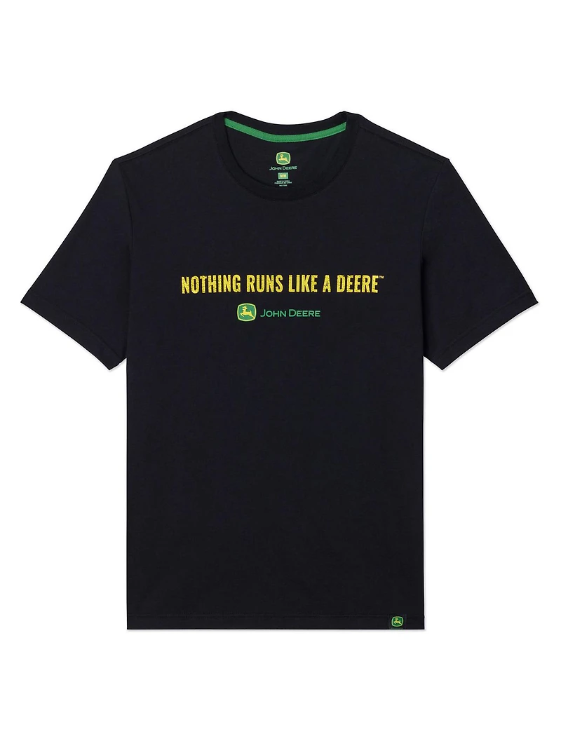 John Deere T-shirt à manches courtes graphique Nothing Runs Like a Deere TM pour hommes