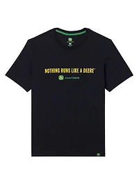 John Deere T-shirt à manches courtes graphique Nothing Runs Like a Deere TM pour hommes