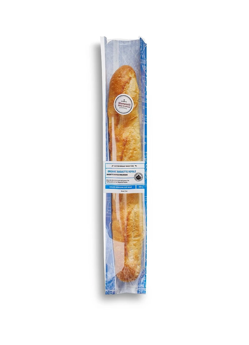 Stonemill Organic Baguette Royale, 350 g