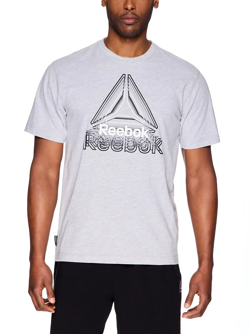 Reebok T-shirt à manches courtes Zoom Graphic pour hommes