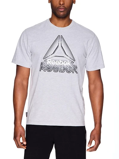 Reebok T-shirt à manches courtes Zoom Graphic pour hommes