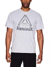 Reebok T-shirt à manches courtes Zoom Graphic pour hommes