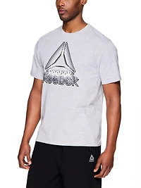Reebok T-shirt à manches courtes Zoom Graphic pour hommes