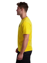 Reebok T-shirt à manches courtes Wordmark Graphic pour hommes