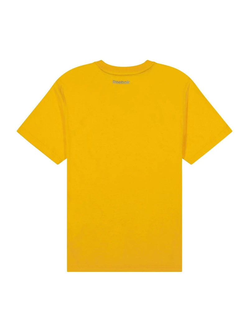 Reebok T-shirt à manches courtes Wordmark Graphic pour hommes