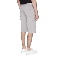 Short cargo pour homme de Dark Black - Creme Tailles P-TTG