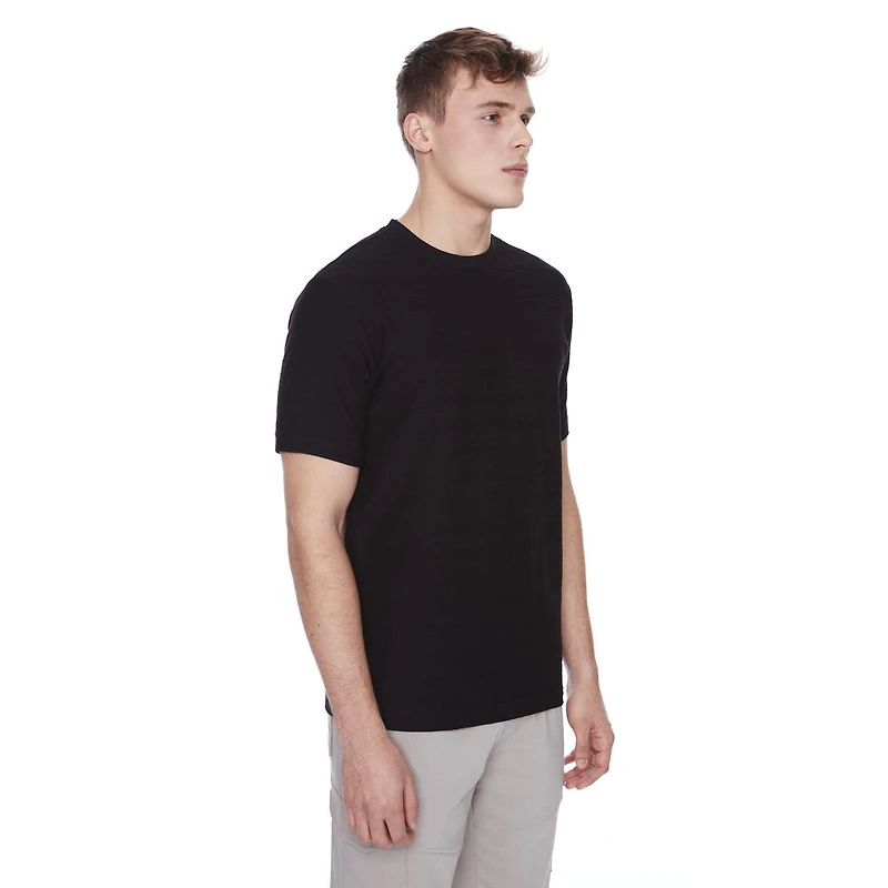 Tee-shirt manches courtes Dark Black