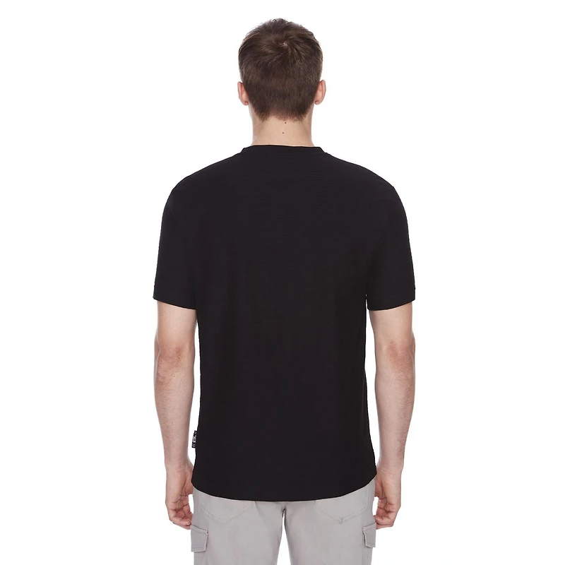 Tee-shirt manches courtes Dark Black