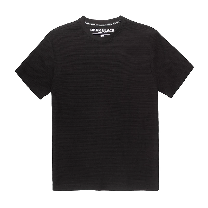 Tee-shirt manches courtes Dark Black