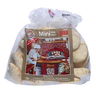 Mini White pita