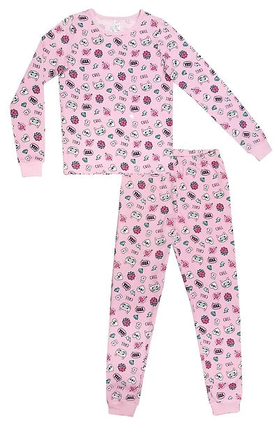 George Girls' 2-Piece Long Sleeve Pajama Set