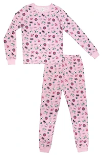 George Girls' 2-Piece Long Sleeve Pajama Set