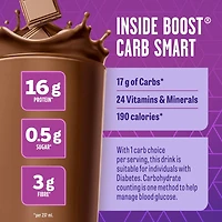 BOOST Diabetic Nutritional Supplement Chocolate 1.42 L