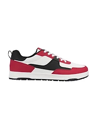 Chaussures de sport rouge blanc pour hommes