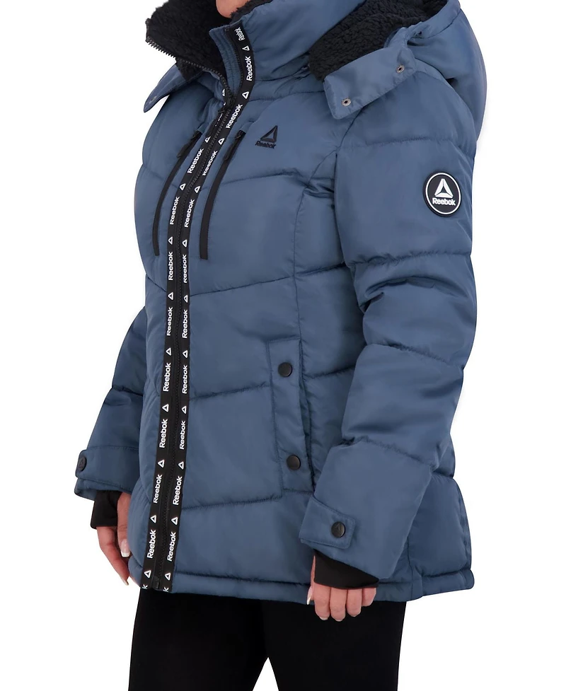 Reebok Women's Quilted Puffer Jacket