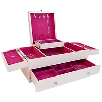 Mele and Co Barbie Baubles and Bling Wooden Jewelry Box