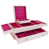 Mele and Co Barbie Baubles and Bling Wooden Jewelry Box