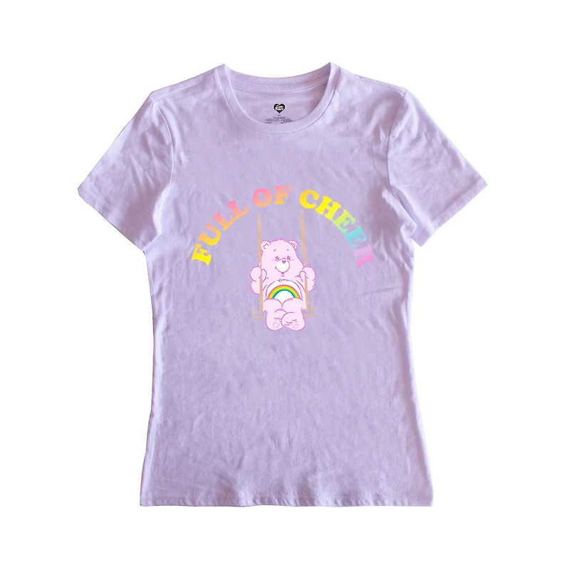 T-shirt à manches courtes Care Bears Full Of Cheer pour femme