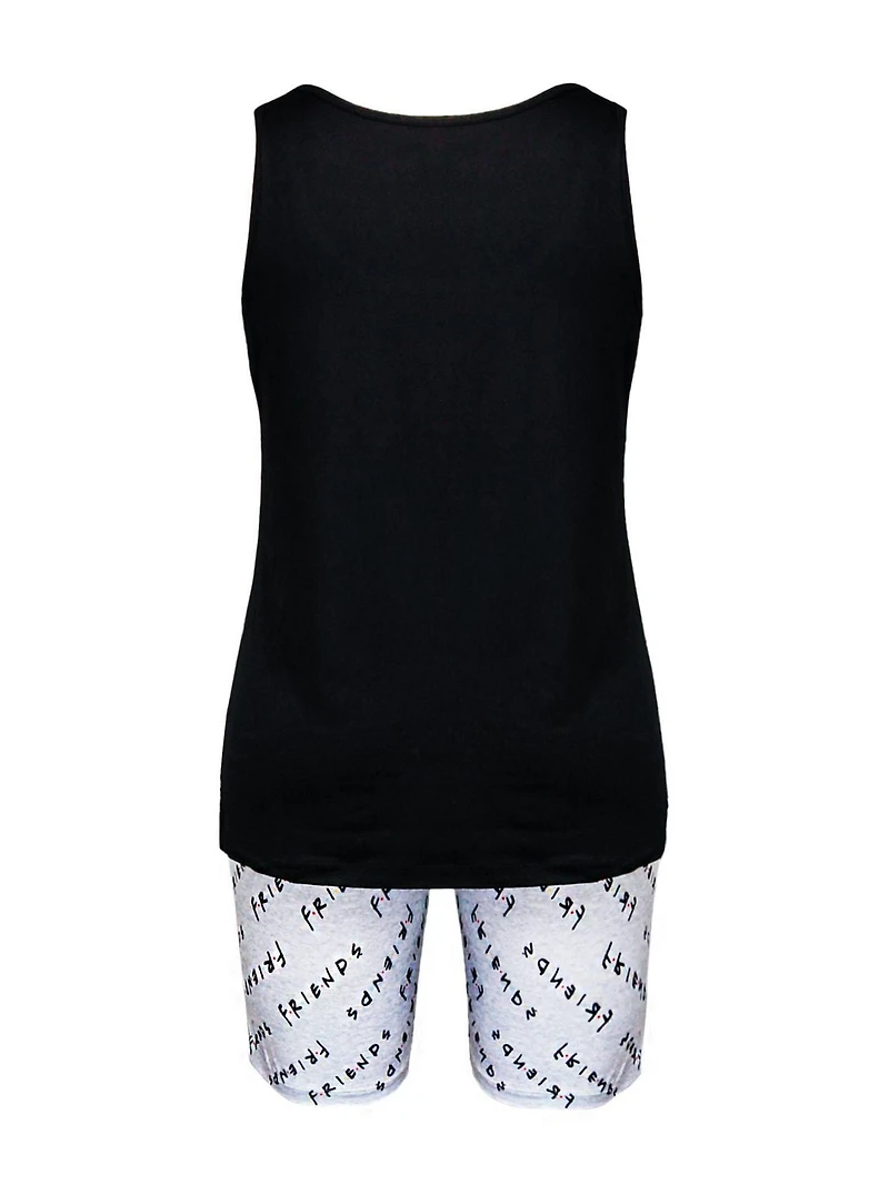 Ensemble pyjama deux pièces pour dames de Friends