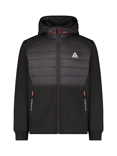 Reebok Men's Softshell Hooded Jacket