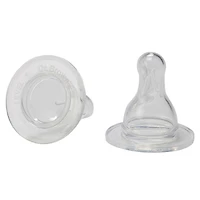 Dr. Brown's - Niveau 1 Tétine pour biberon standard, paq. de 2